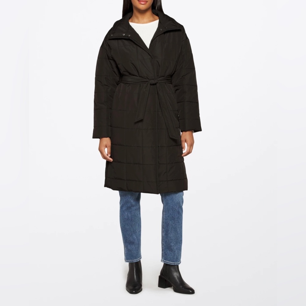 Vero Moda Grid Long Coat